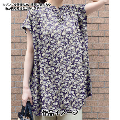 [Quantité à partir de 5] Tissu "Fabrics Liberty" Pelouse Tana Erito Poppy 363J7590225cu" Liberty Japan