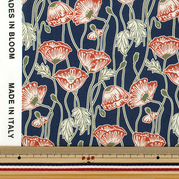 [الكمية تبدأ من 5] الأقمشة "الحرية الأقمشة" عشب التانا Erito Poppy 363J7590225DU" Liberty Japan