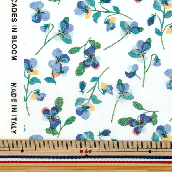 [الكمية تبدأ من 5] الأقمشة "الحرية الأقمشة" عشب التانا Pansy Scatter 363J7590925AU" Liberty Japan