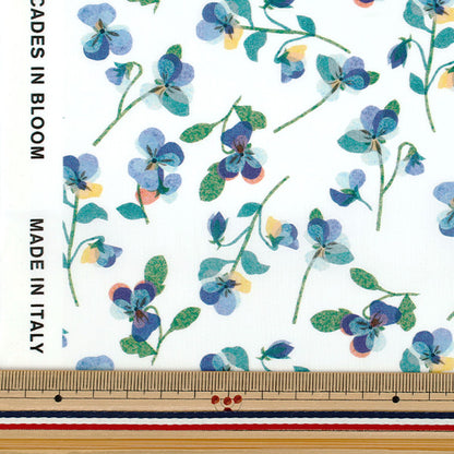 [الكمية تبدأ من 5] الأقمشة "الحرية الأقمشة" عشب التانا Pansy Scatter 363J7590925AU" Liberty Japan