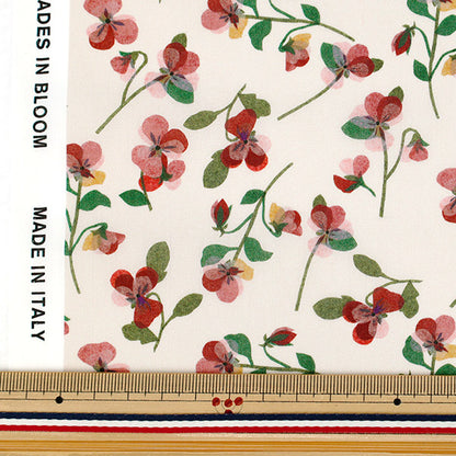 [الكمية تبدأ من 5] الأقمشة "الحرية الأقمشة" عشب التانا Pansy Scatter 363J7590925DU" Liberty Japan