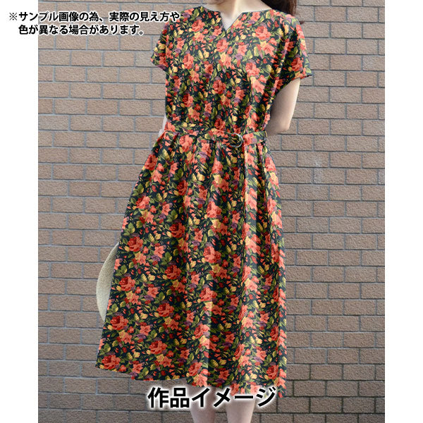 [الكمية تبدأ من 5] الأقمشة "الحرية الأقمشة" عشب التانا ليلي روزا 363J7591425DU" Liberty Japan