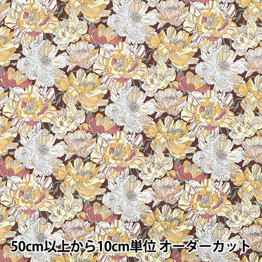 [Quantity from 5] Fabric "Liberty Fabrics Cotton Flannel Blackburn 3631226-Y" Liberty Japan
