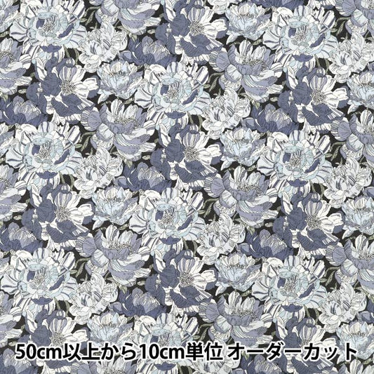 [Quantity from 5] Fabric "Liberty Fabrics Cotton Flannel Blackburn 3631226-J25A" Liberty Japan