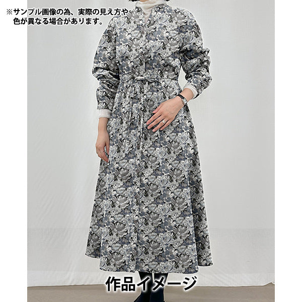 [Cantidad desde 5] Tela "Liberty Fabrics Franela de algodón Blackburn 3631226-J25C" Liberty Japan