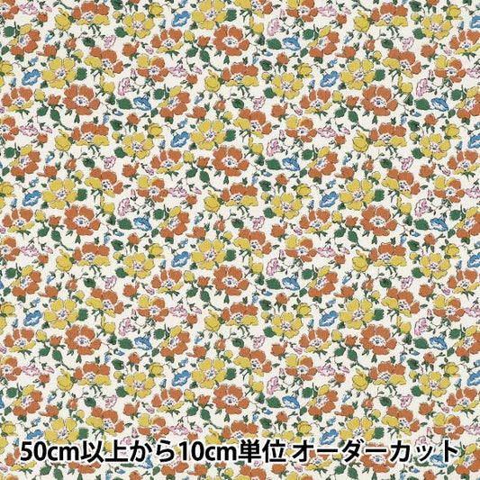 [Quantity from 5] Fabric "Liberty Fabrics Cotton Flannel Mrs. Stoneley 3635123-J25B" Liberty Japan
