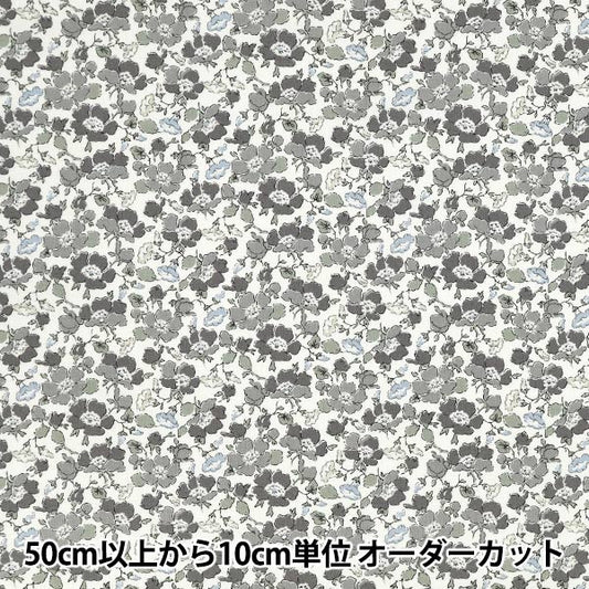 [Quantity from 5] Fabric "Liberty Fabrics Cotton Flannel Mrs. Stoneley 3635123-J25D" Liberty Japan