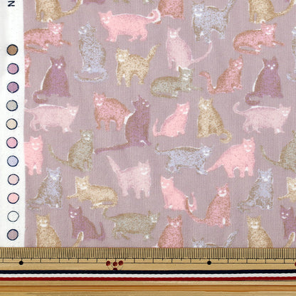 [Количество, начиная с 5] Ткань "Ткани Liberty Хлопковые фланелевые смайлики DC25713-J25B" Liberty Japan