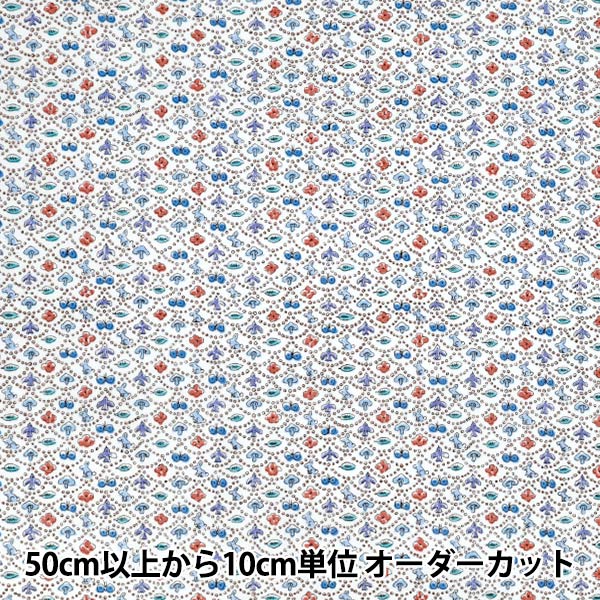 [Количество, начиная с 5] Ткань Ткани Liberty Хлопковая фланелевая лесная волна DC33507L-J25S" Liberty Japan