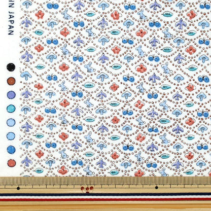 [Количество, начиная с 5] Ткань Ткани Liberty Хлопковая фланелевая лесная волна DC33507L-J25S" Liberty Japan