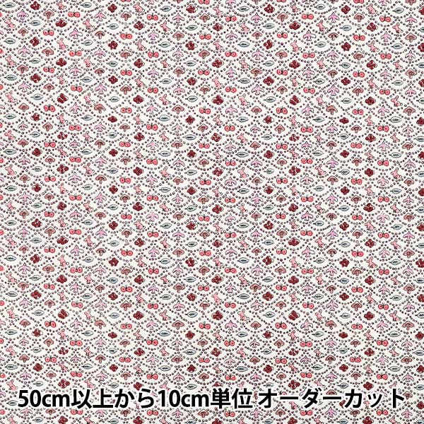 [الكمية تبدأ من 5] الأقمشة "Liberty Fabrics Cotton Flannel Forest Wave DC33507L-J25T" Liberty Japan