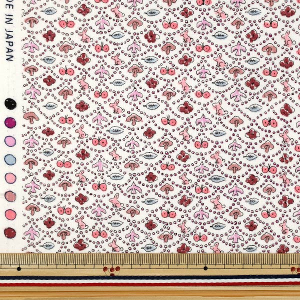 [الكمية تبدأ من 5] الأقمشة "Liberty Fabrics Cotton Flannel Forest Wave DC33507L-J25T" Liberty Japan