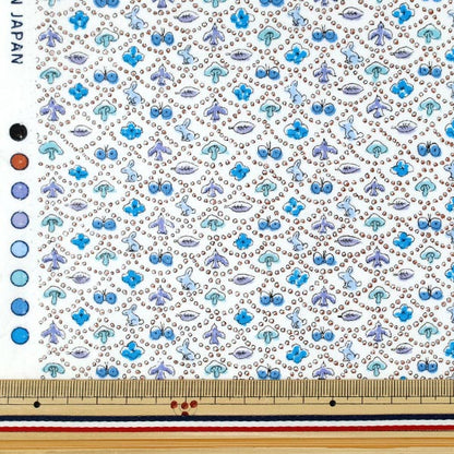 [Количество от 5] Ткань "Liberty Fabrics Хлопок Фланель Лесная волна DC33507L-J25U" Liberty Japan