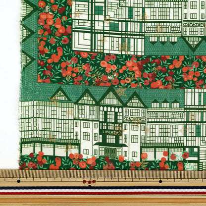 【数量5から】 生地 『リバティ・ファブリックス タナローン チューダー・ベリー 363G74313-A』 Liberty Japan リバティジャパン