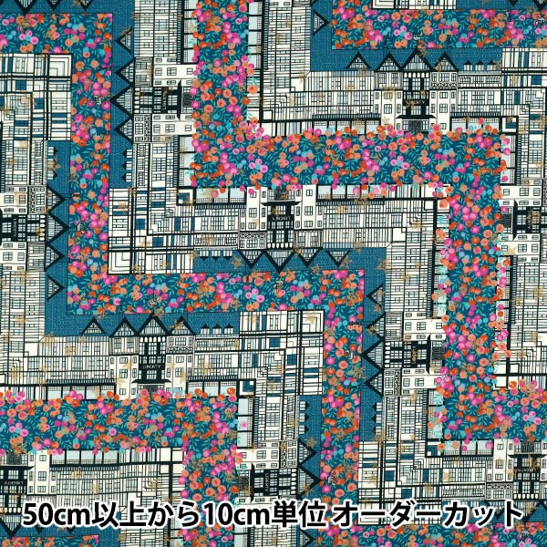 【数量5から】 生地 『リバティ・ファブリックス タナローン チューダー・ベリー 363G74313-B』 Liberty Japan リバティジャパン