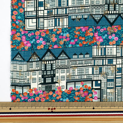 【数量5から】 生地 『リバティ・ファブリックス タナローン チューダー・ベリー 363G74313-B』 Liberty Japan リバティジャパン