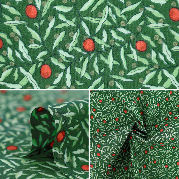 【数量5から】 生地 『リバティ・ファブリックス タナローン ジョイアス・ジュニパー 36374311P-A』 Liberty Japan リバティジャパン