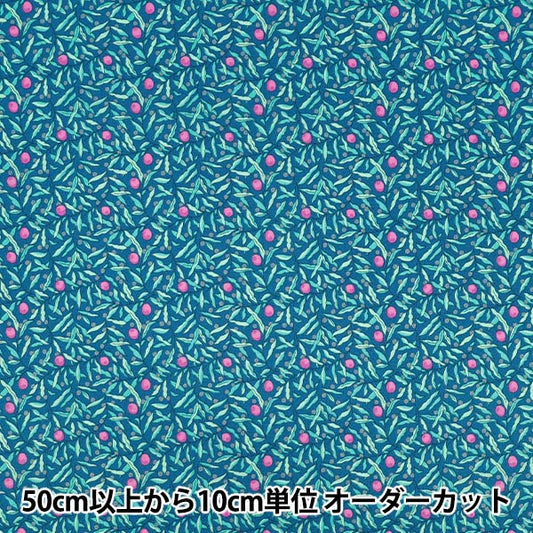 【数量5から】 生地 『リバティ・ファブリックス タナローン ジョイアス・ジュニパー 36374311P-B』 Liberty Japan リバティジャパン