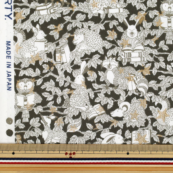 【数量5から】 生地 『リバティ・ファブリックス タナローン スターリー・ウッドランド DC35394-J25B』 Liberty Japan リバティジャパン