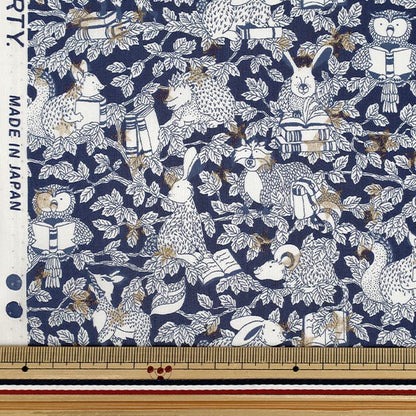 【数量5から】 生地 『リバティ・ファブリックス タナローン スターリー・ウッドランド DC35394-J25C』 Liberty Japan リバティジャパン