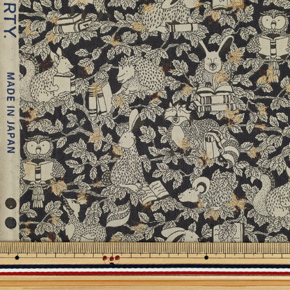 【数量5から】 生地 『リバティ・ファブリックス タナローン スターリー・ウッドランド DC35394-J25D』 Liberty Japan リバティジャパン