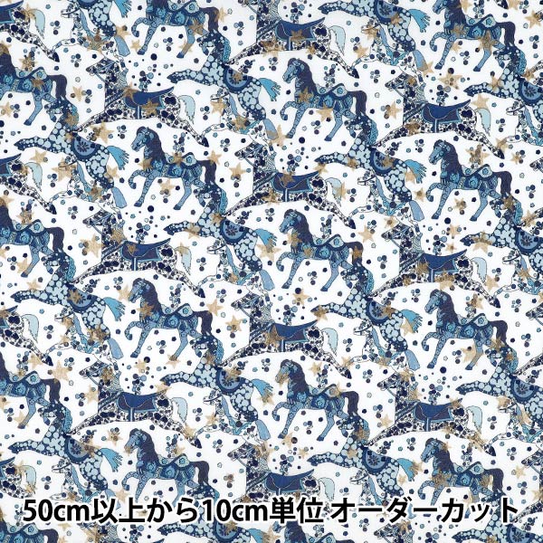 【数量5から】 生地 『リバティ・ファブリックス タナローン セレスティアル・ペース DC35395-J25C』 Liberty Japan リバティジャパン