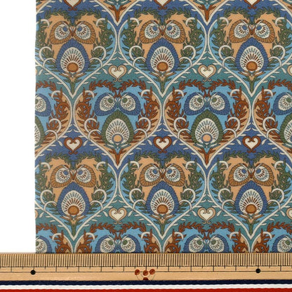 Fabric "Liberty Fabrics Laminate"Cut Cloth Approx. 33 x 50cm Plume Hearts CR363J759015A" Liberty Japan