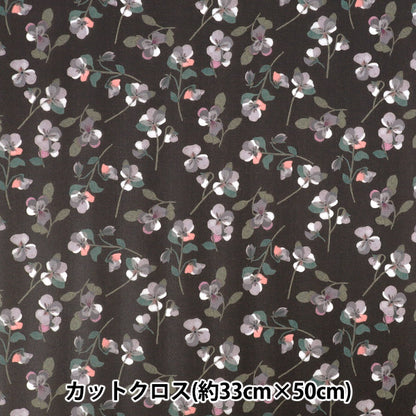 Fabric "Liberty Fabrics Laminate"Cut Cloth Approx. 33 x 50cm Pansy Scatter CR363J759095C" Liberty Japan