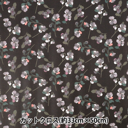 生地 『リバティ・ファブリックス ラミネートカットクロス 約33×50cm パンジー・スキャッター CR363J759095C』 Liberty Japan リバティジャパン