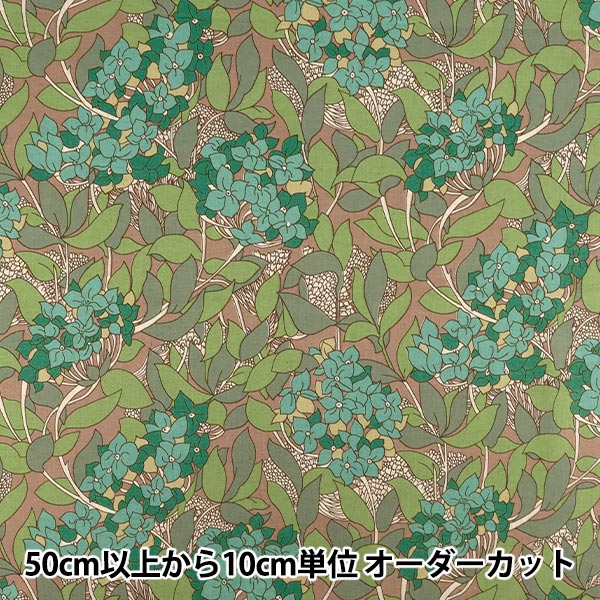 [Количество от 5] Ткань 『Liberty Fabrics Хлопок Лен』ПростыниМасло мягкое обработанное Angel LB-7200-1C" Liberty Japan