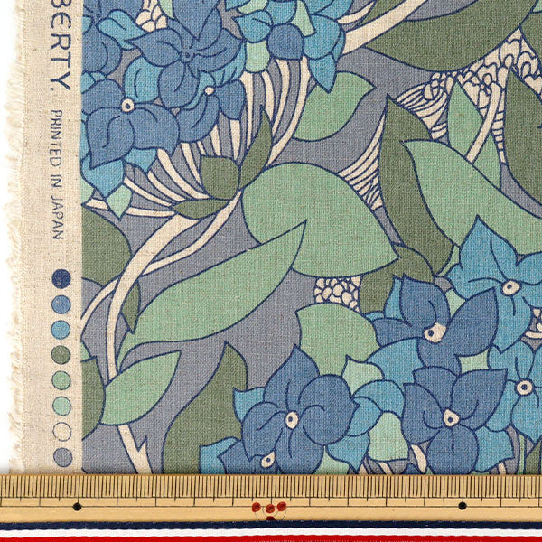 [Количество от 5] Ткань 『Liberty Fabrics Хлопок Лен』ПростыниAngel Soft Processed Butterfield LB-7200-1D" Liberty Japan