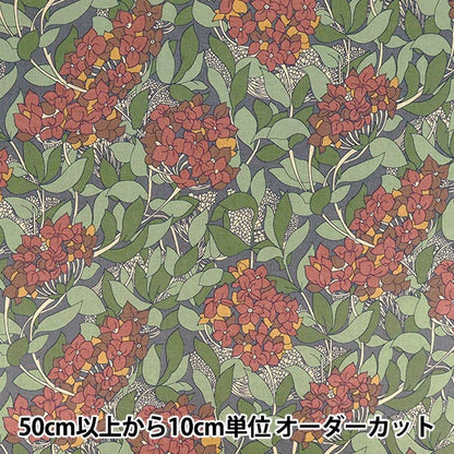 [Количество от 5] Ткань 『Liberty Fabrics Хлопок Лен』ПростыниAngel Soft Processed Butterfield LB-7200-1E" Liberty Japan