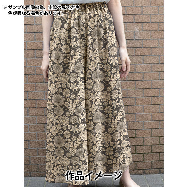 [Quantité à partir de 5] Tissu 『Liberty Fabrics Coton Lin』siègeBouquet de Hamptons traités doux Angel LB-7200-4A" Liberty Japan