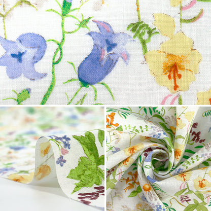 [Количество от 5] Ткань 『Liberty Fabrics Хлопок Лен』ПростыниAngel Soft Processing Chartwell Sketch LB-7200-5A" Liberty Japan