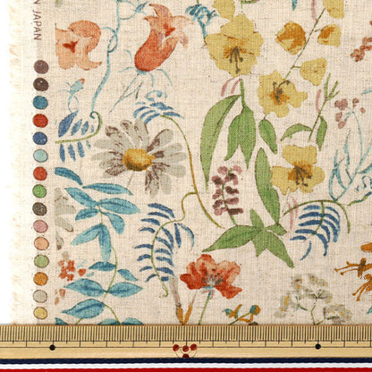 [Количество от 5] Ткань 『Liberty Fabrics Хлопок Лен』ПростыниAngel Soft Processing Chartwell Sketch LB-7200-5C" Liberty Japan