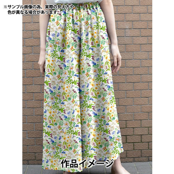 [Количество от 5] Ткань 『Liberty Fabrics Хлопок Лен』ПростыниAngel Soft Processing Chartwell Sketch LB-7200-5C" Liberty Japan