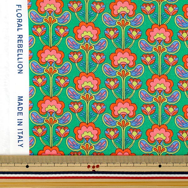 【数量5から】 生地 『リバティ・ファブリックス タナローン ピーコック・ポゥジー 36361003-26AU』 Liberty Japan リバティジャパン