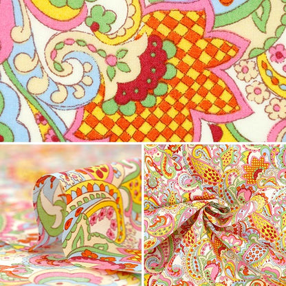 【数量5から】 生地 『リバティ・ファブリックス タナローン ミスター・ペイズリー 36361005-26AU』 Liberty Japan リバティジャパン