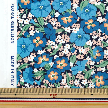 【数量5から】 生地 『リバティ・ファブリックス タナローン ガブリエラ・ジスー 36361006-26BU』 Liberty Japan リバティジャパン