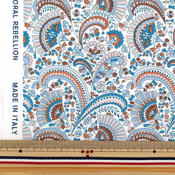 【数量5から】 生地 『リバティ・ファブリックス タナローン ジャスヴィンダー 36361007-26BU』 Liberty Japan リバティジャパン