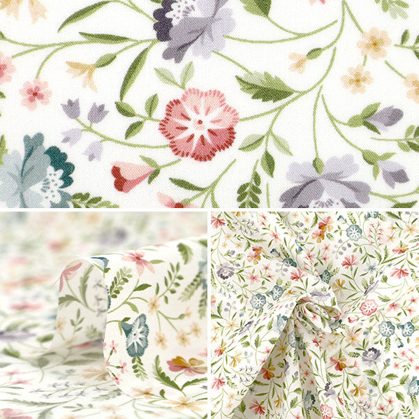 【数量5から】 生地 『リバティ・ファブリックス タナローン ロビン・エミリー 36361008-26AU』 Liberty Japan リバティジャパン