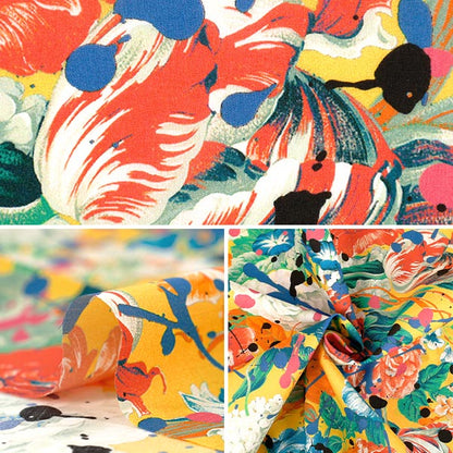 【数量5から】 生地 『リバティ・ファブリックス タナローン パンク・ポゥジー 36361035-26AU』 Liberty Japan リバティジャパン