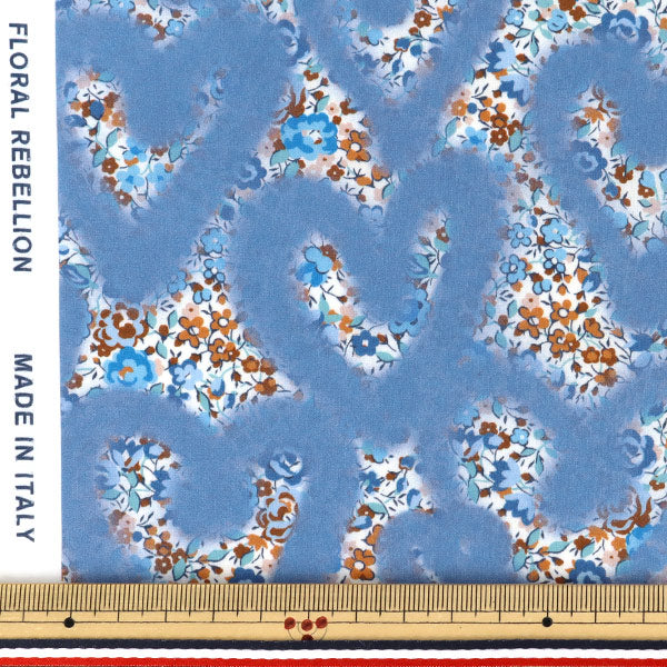 【数量5から】 生地 『リバティ・ファブリックス タナローン ラブ・エマ・アンド・ジョージーナ 36361036-26BU』 Liberty Japan リバティジャパン