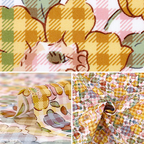 【数量5から】 生地 『リバティ・ファブリックス タナローン ベッツィ・チェック 36361039-26AU』 Liberty Japan リバティジャパン