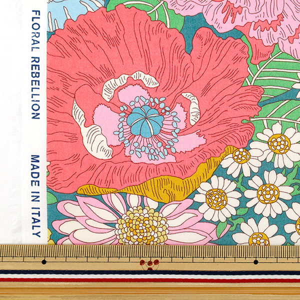 【数量5から】 生地 『リバティ・ファブリックス タナローン サマーズ・イン・ザ・サン 36361041-26BU』 Liberty Japan リバティジャパン