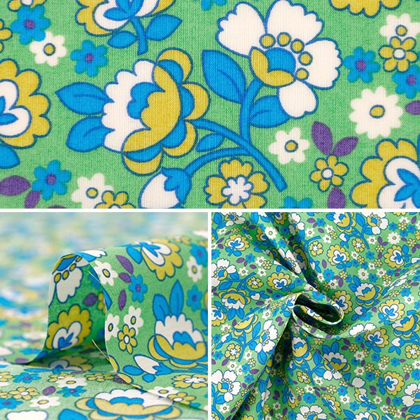 【数量5から】 生地 『リバティ・ファブリックス タナローン ダンシング・ポゥジーズ 36361048-26AU』 Liberty Japan リバティジャパン