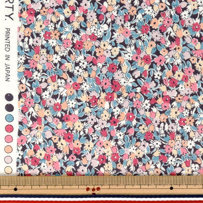 [数量5起] 织物 “Liberty Fabrics 真棉 Leslie 的 LB-6100-1A" Liberty Japan