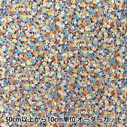 [数量5起] 织物 “Liberty Fabrics 纯棉 Leslie 的 LB-6100-1C" Liberty Japan