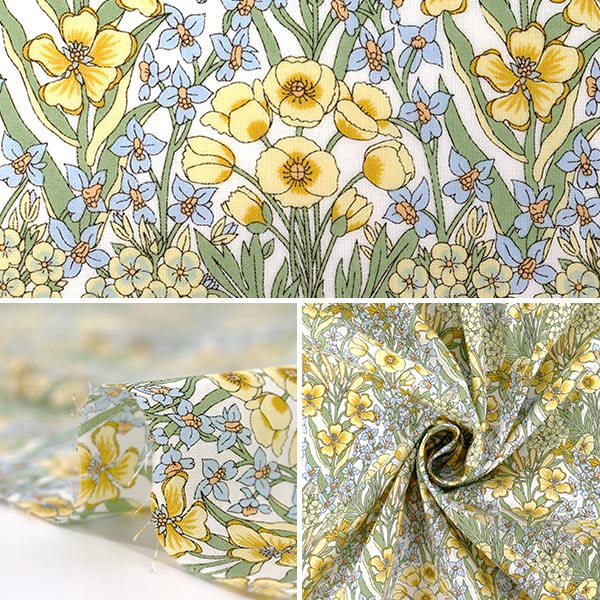 [Cantidad desde 5] Tela "Liberty Fabrics True Cotton Primrose Peak LB-6100-6A" Liberty Japan