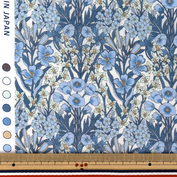 【数量5から】 生地 『リバティ・ファブリックス トゥルーコットン プリムローズ・ピーク LB-6100-6D』 Liberty Japan リバティジャパン